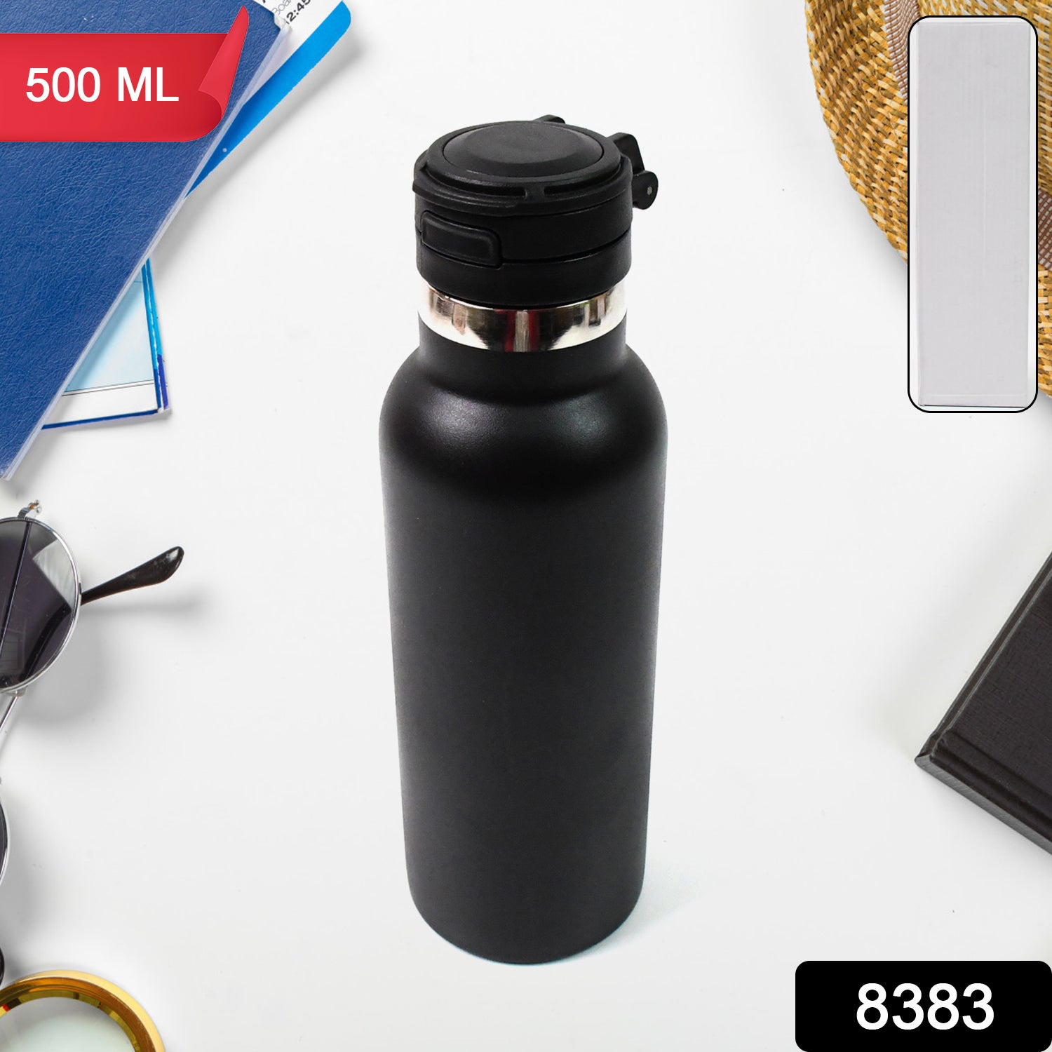 Water Bottle For Kids Insulated Stainless Steel Bottle (500 Ml 1 Pc) Water Bottle For Kids Insulated Stainless Steel Bottle (500 Ml 1 Pc)